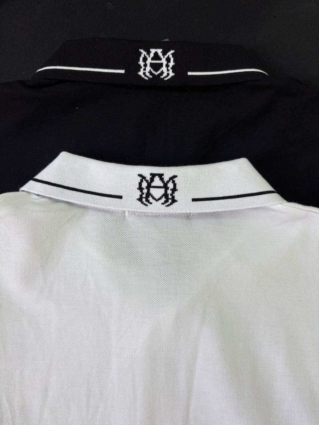 Amiri Embroidery Letter Loose Short Sleeve Polo Shirt Unisex