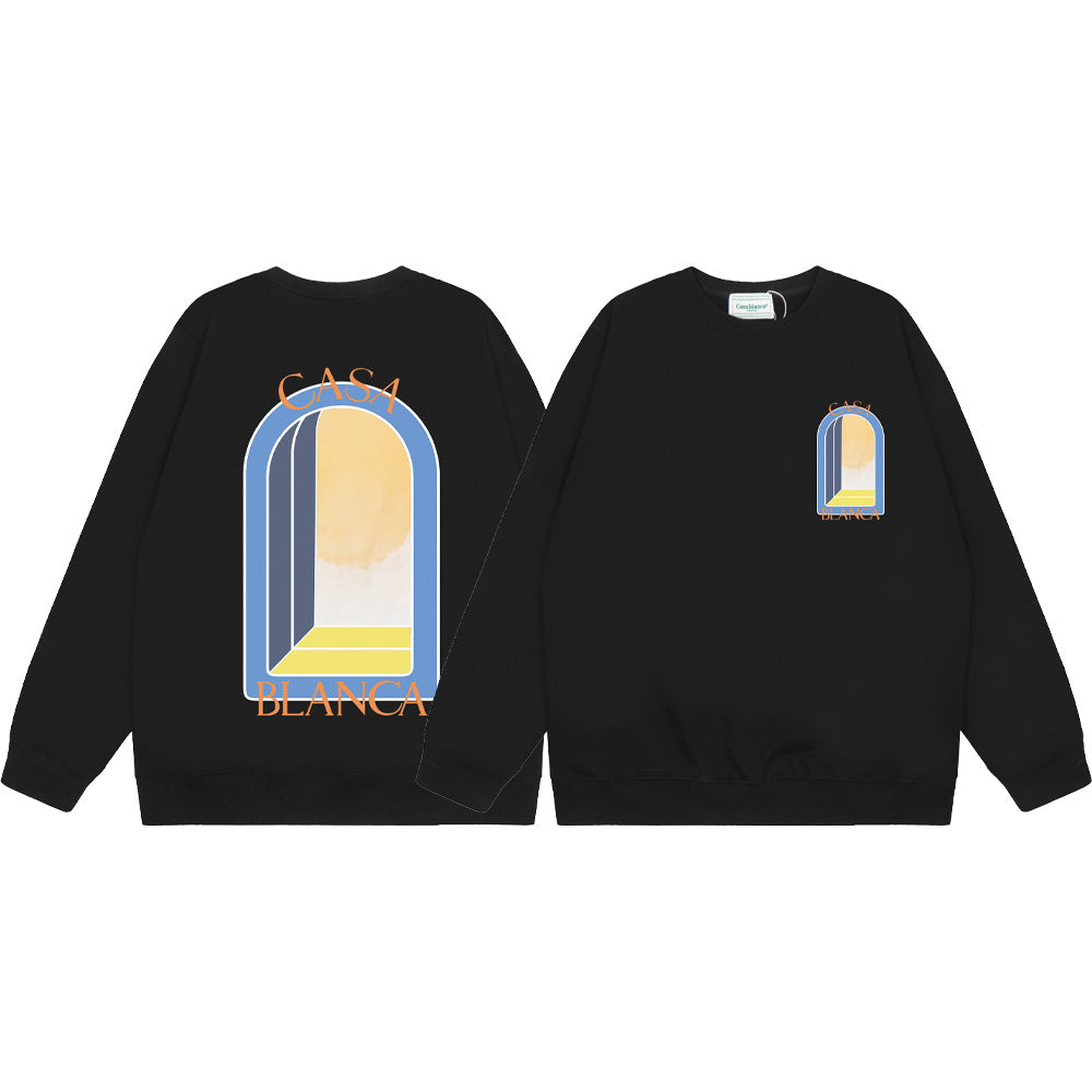 Casablanca Crewneck Sweatshirt Multi Graphic Tennis Club Pullover