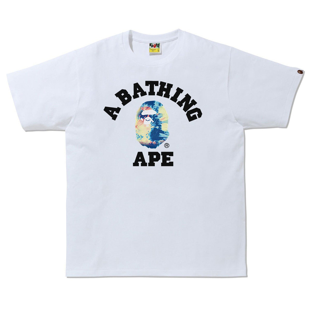 Bape Baby Milo Multi‑Print Graphic Oversized Tee Streetwear Unisex