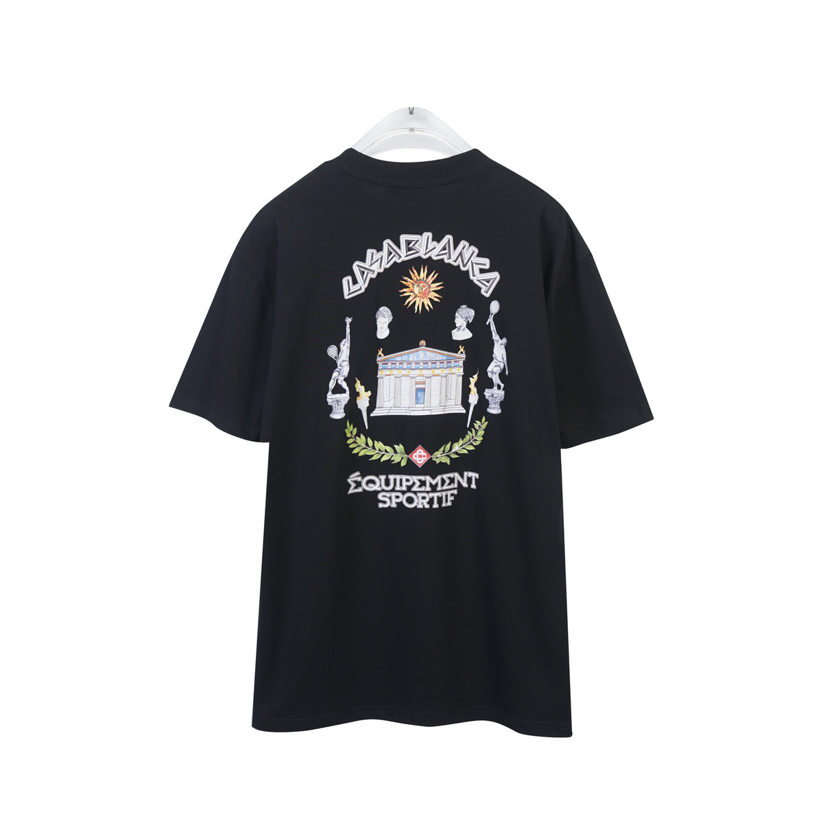 Casablanca Art Print Loose Unisex Short Sleeve Graphic T-Shirt