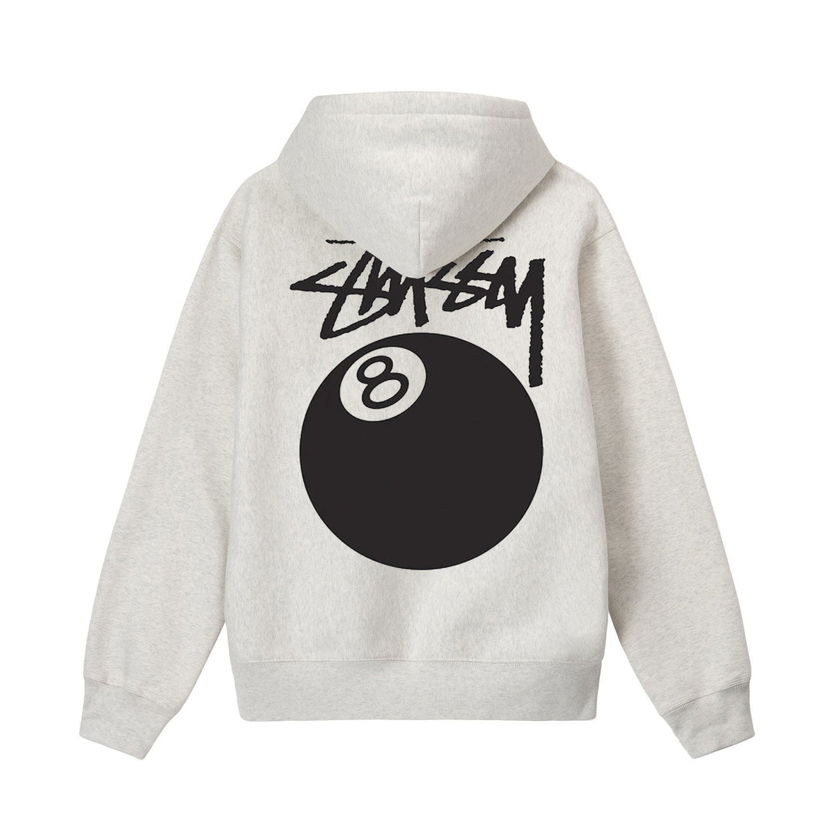 Stussy Script 8 Ball World Tour Graphic Oversized Hoodie Streetwear