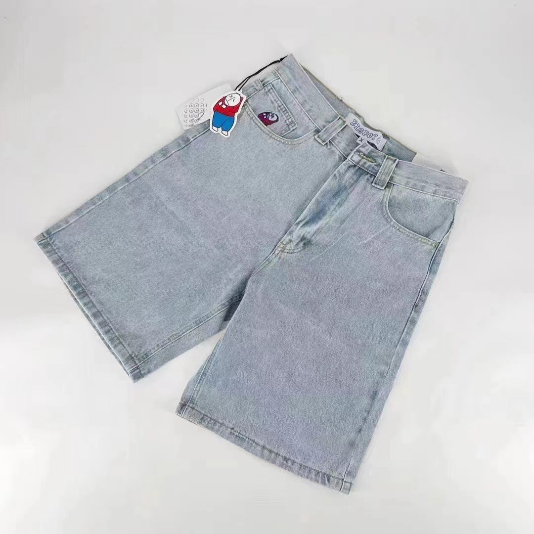 Polar Skate Co Y2K Baggy Jeans-Jorts Skateboard-Shorts