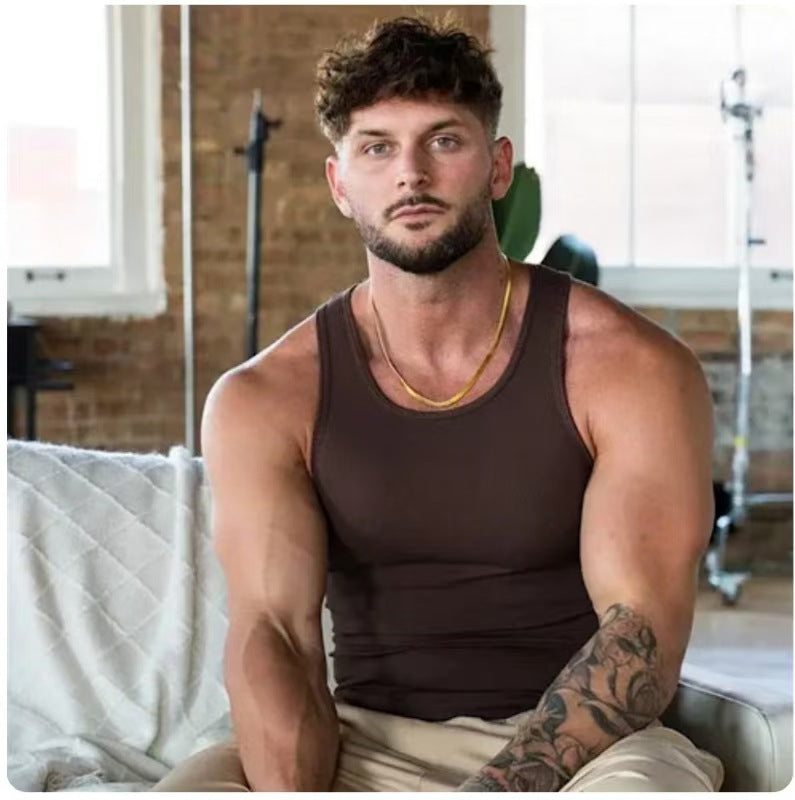 YOUNGLA 340 Wife Lovers Ribbed vest