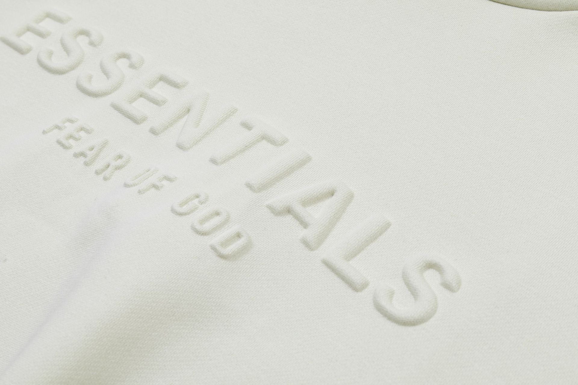 Fleece Lined Embossed Letter Streetwear Pullover Hoodie
