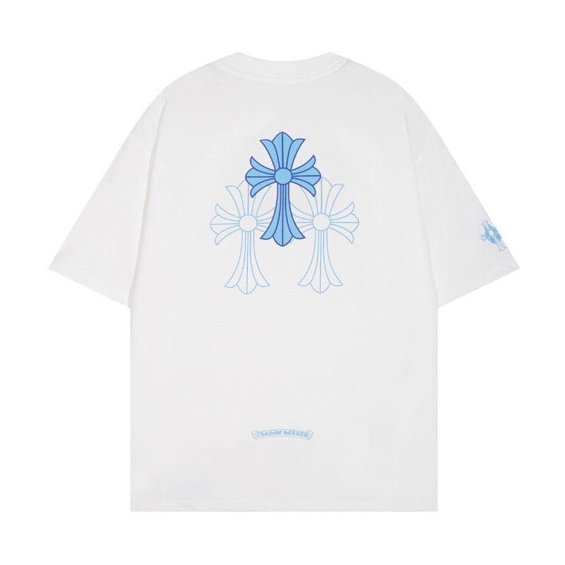 Chrome Hearts Cross Heavyweight Oversized T-Shirt Streetwear Unisex