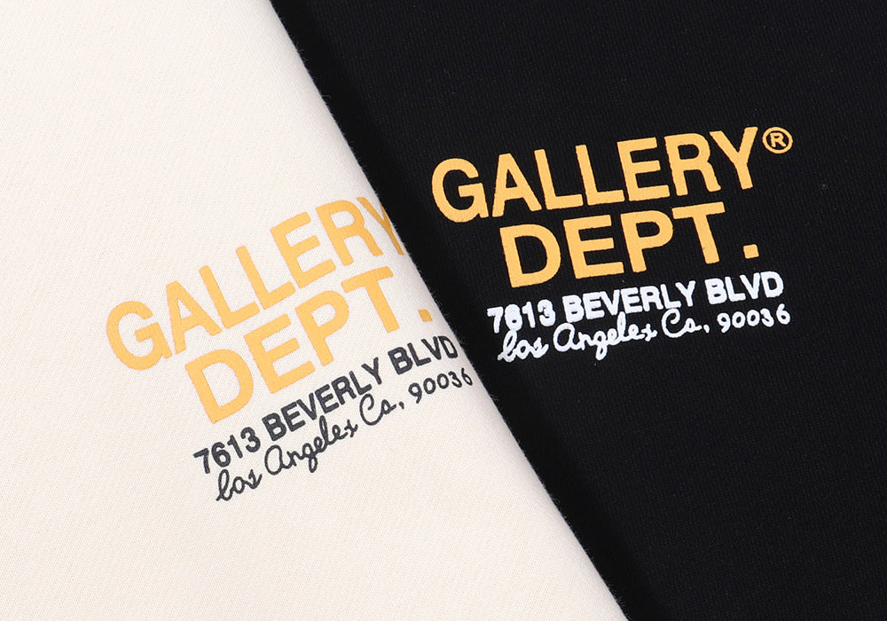 Gallery Dept Hollywood Letter Graphic Print Hoodie Streetwear Unisex
