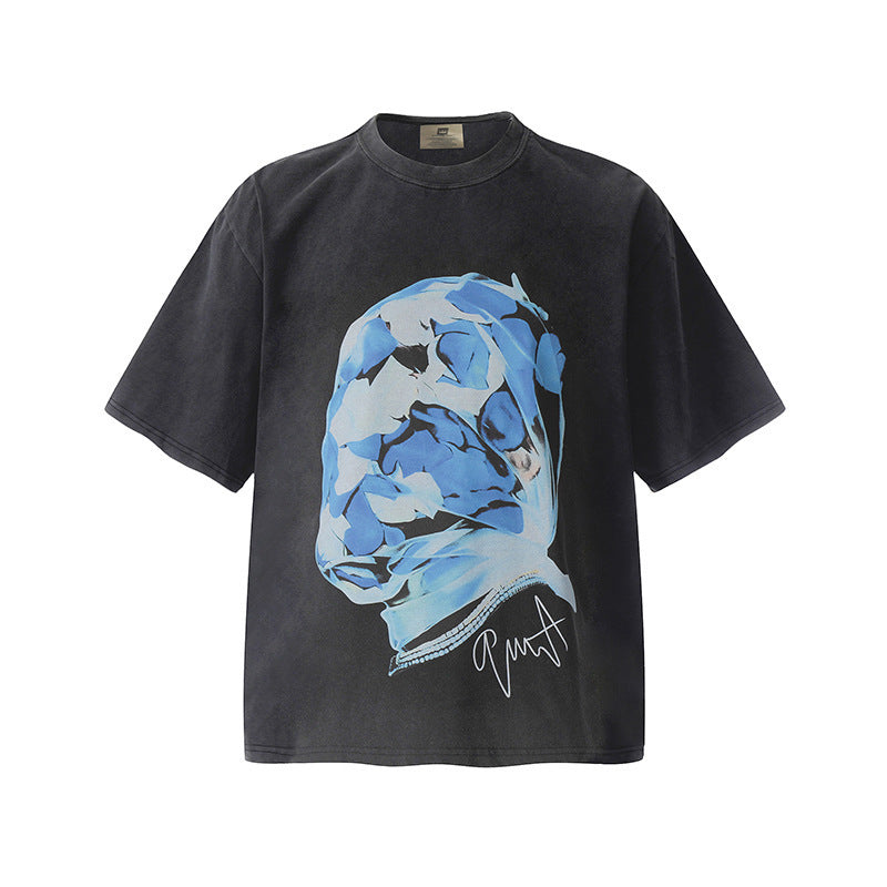 Travis Scott VTG Washed Rapper Athlete Mike Tyson Oversized Tee