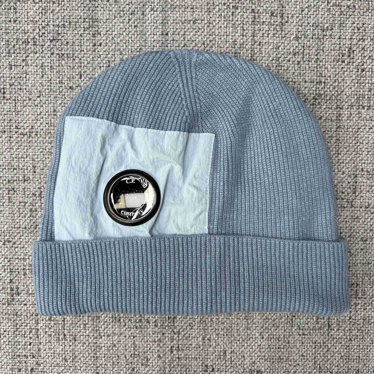 C.P. Company Extra Fine Merino Wool Side Lens Beanie