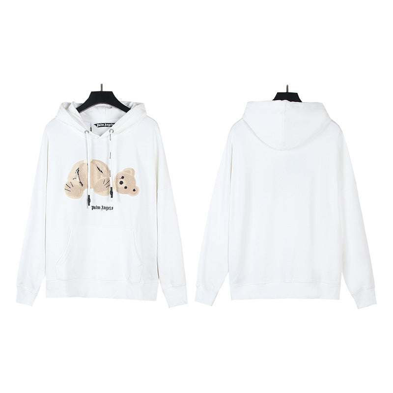 Palm Angels Las Vegas Sprayed Logo Hoodie Streetwear Pullover