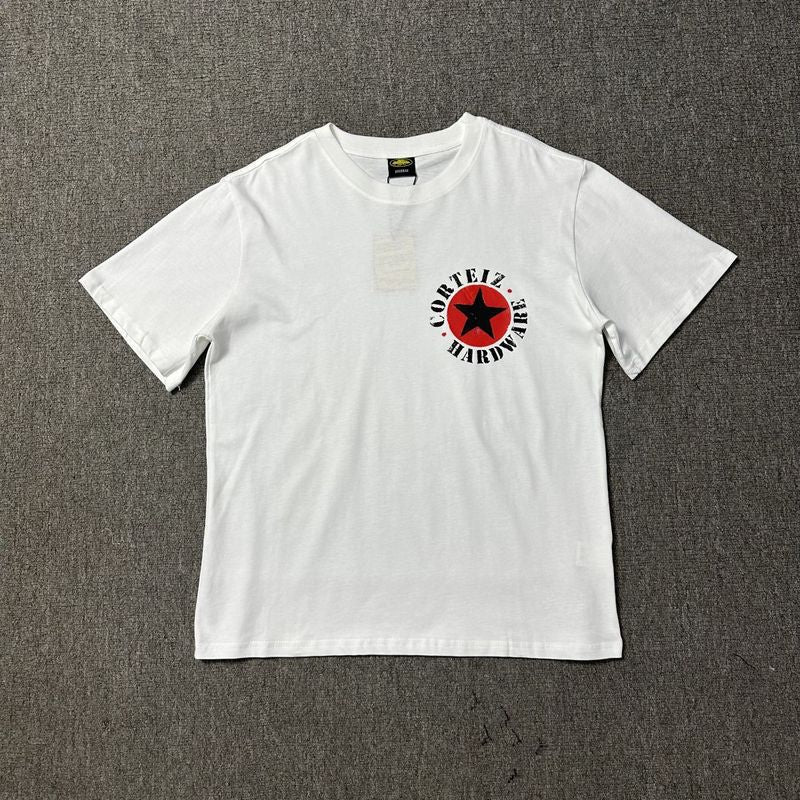 Corteiz Logo Letter Print Crew Neck Short Sleeve T‑Shirt Unisex