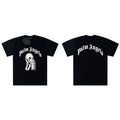 Palm Angels Graphic Print Tee Loose Crew Neck Streetwear T-Shirt
