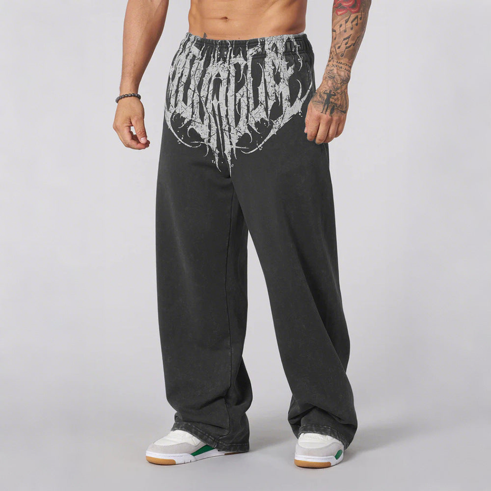 YOUNGLA 2079 Dark Wave Joggers