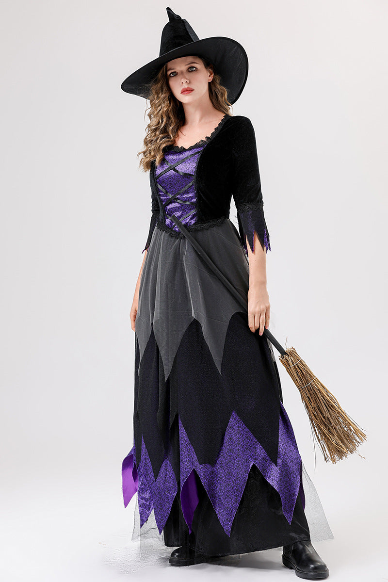 Halloween Women Gothic Witch Vampire Reaper Dress Multiple Styles