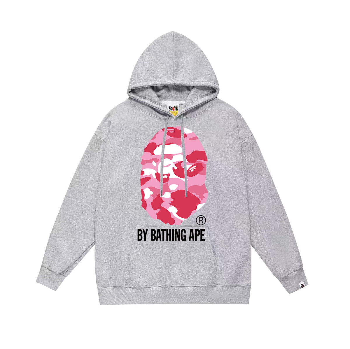 BAPE Hoodie Multi Camo Ape Head Print Street Fleece Pullover