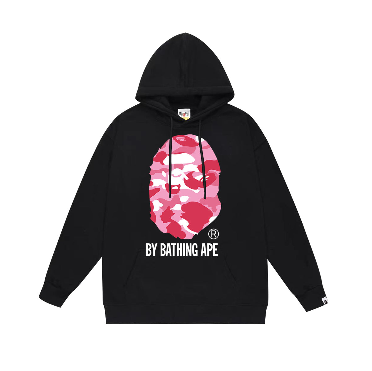 BAPE Hoodie Multi Camo Ape Head Print Street Fleece Pullover