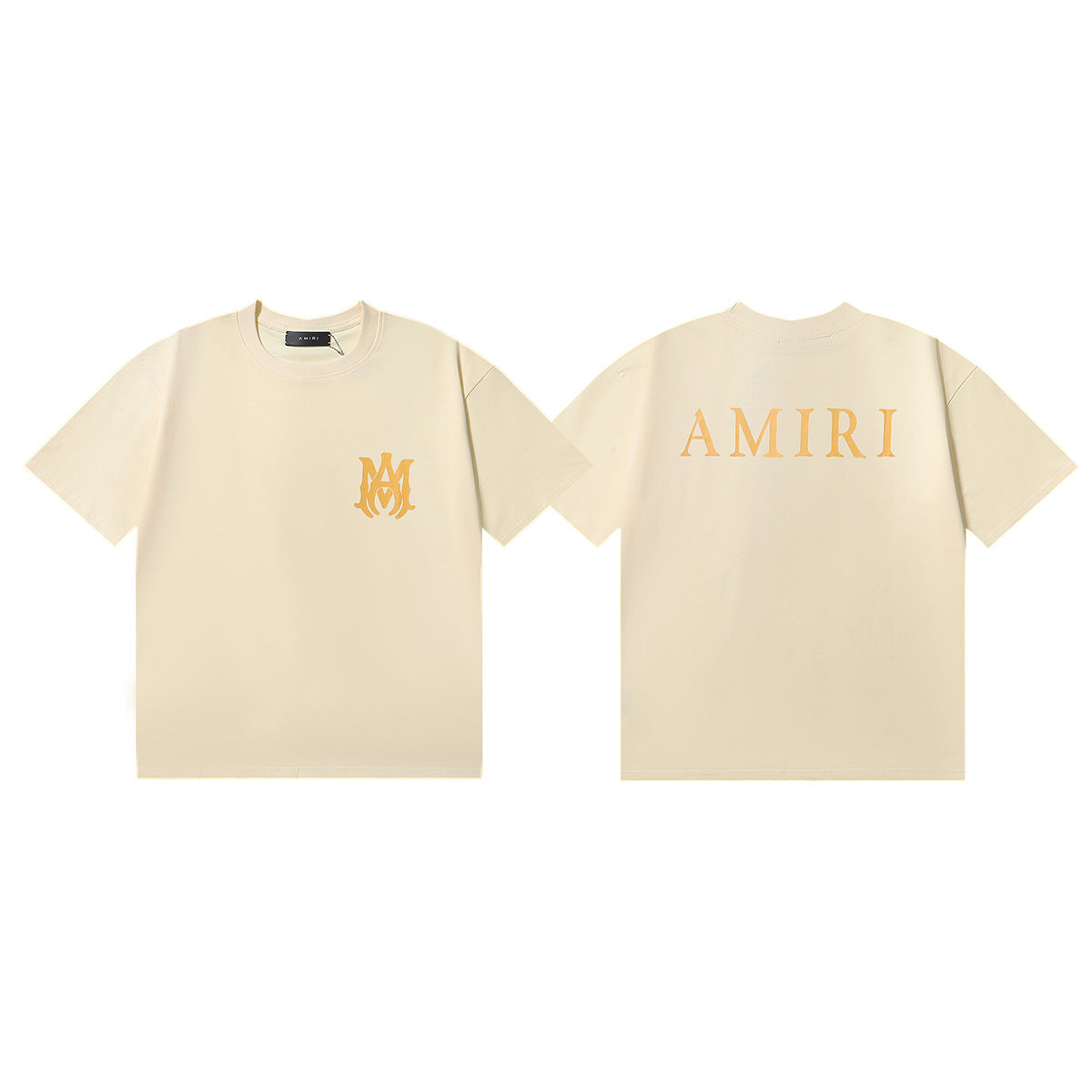 Amiri Rose Skull Letter Graphic Short Sleeve Tee Streetwear Unisex