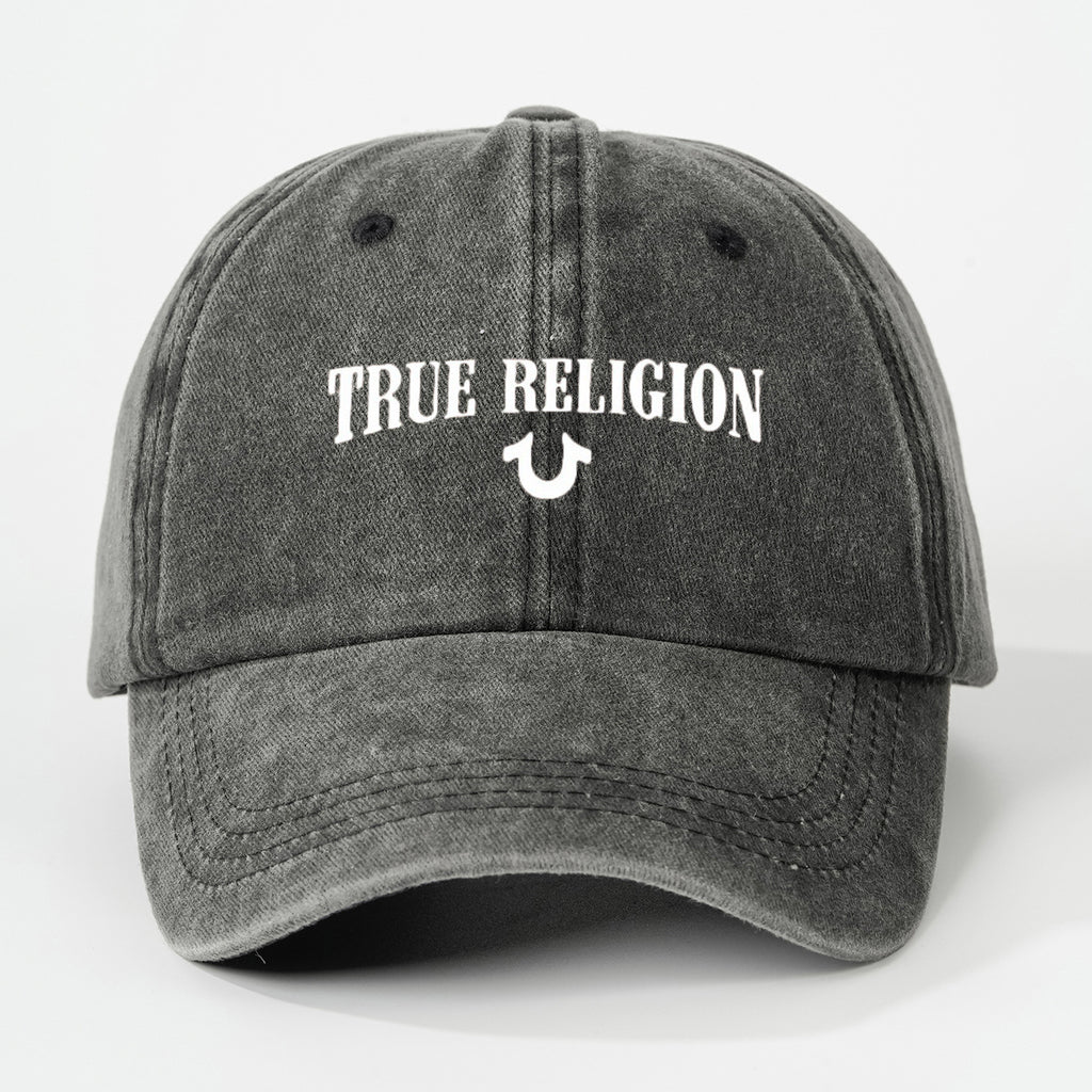 Vintage Washed True Religion Horseshoe Dad Hat