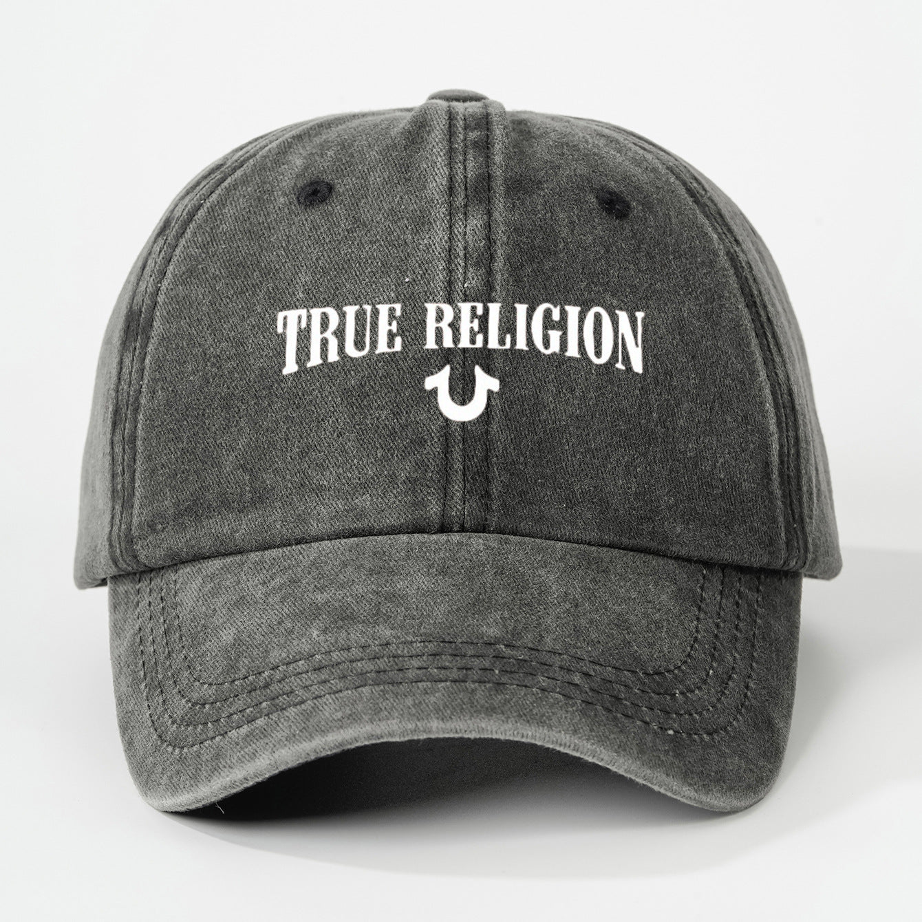 Vintage Washed True Religion Horseshoe Dad Hat