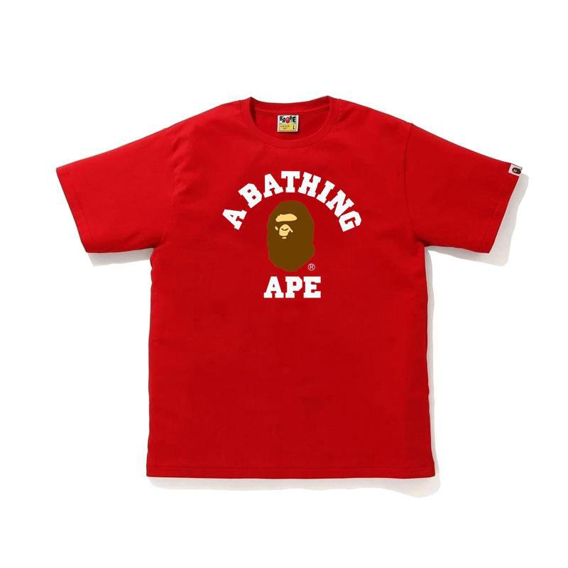 Bape Camo Ape Head Print Graphic Short Sleeve Tee Streetwear Unisex