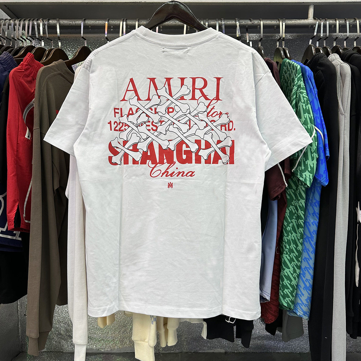Amiri Peace Dove Graphic Oversized Tee Streetwear Unisex