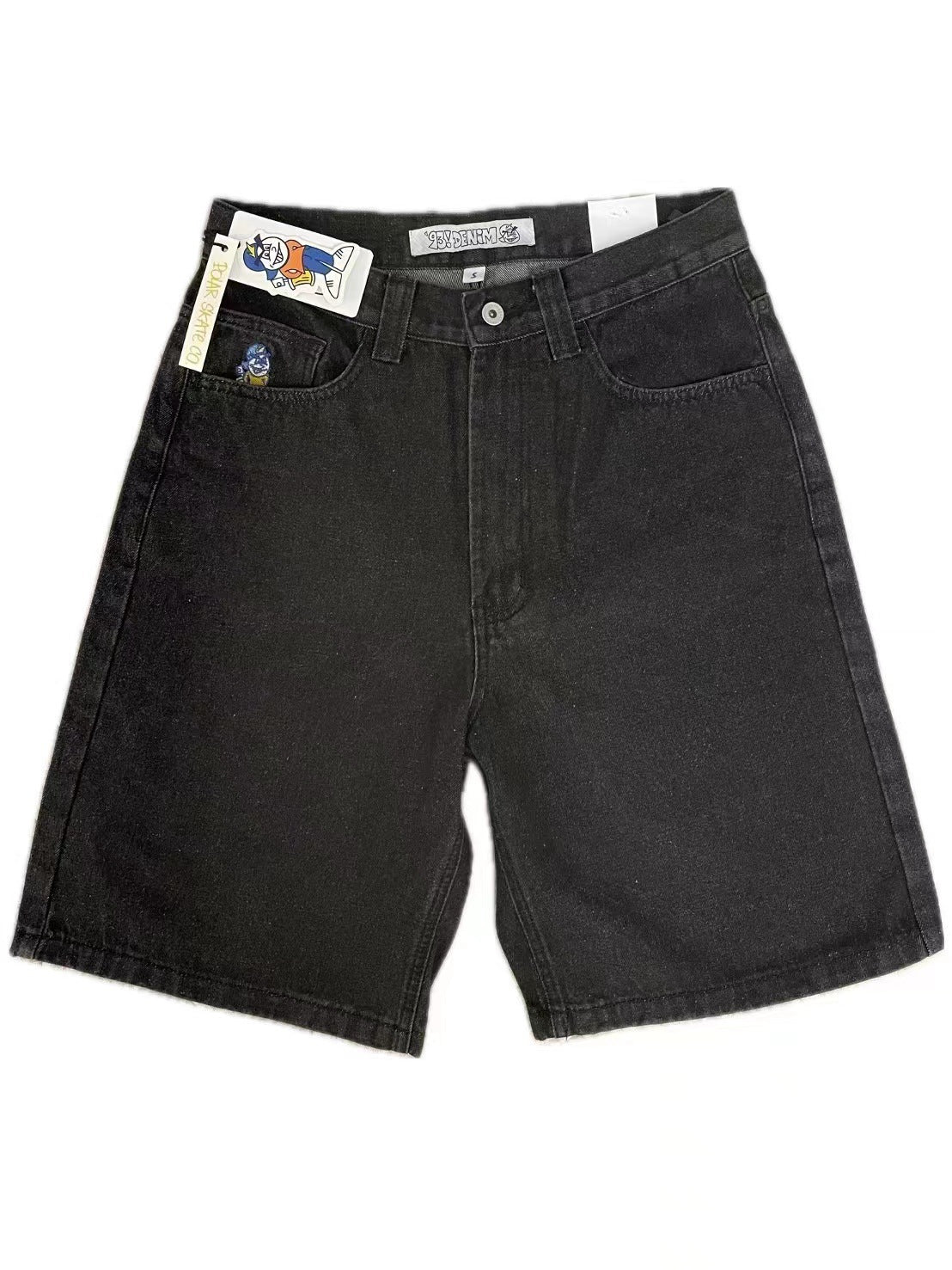 Polar Skate Co Y2K Baggy Jeans-Jorts Skateboard-Shorts