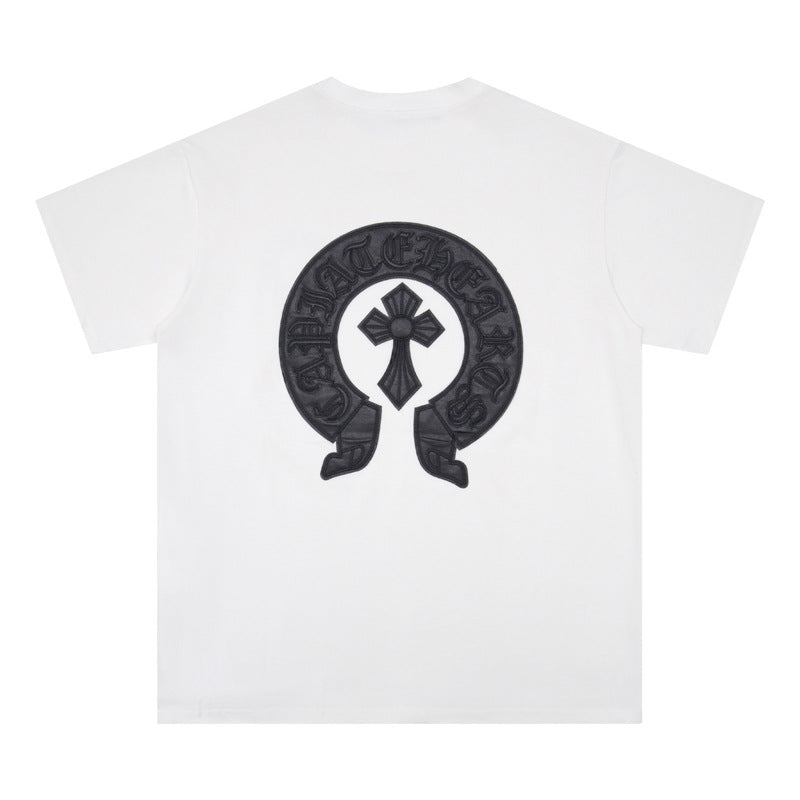 Chrome Hearts Cross Heavyweight Oversized T-Shirt Streetwear Unisex