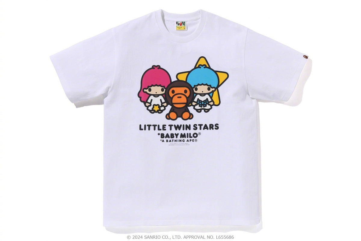 BAPE Baby Milo x Sanrio Characters Graphic T-Shirt Unisex