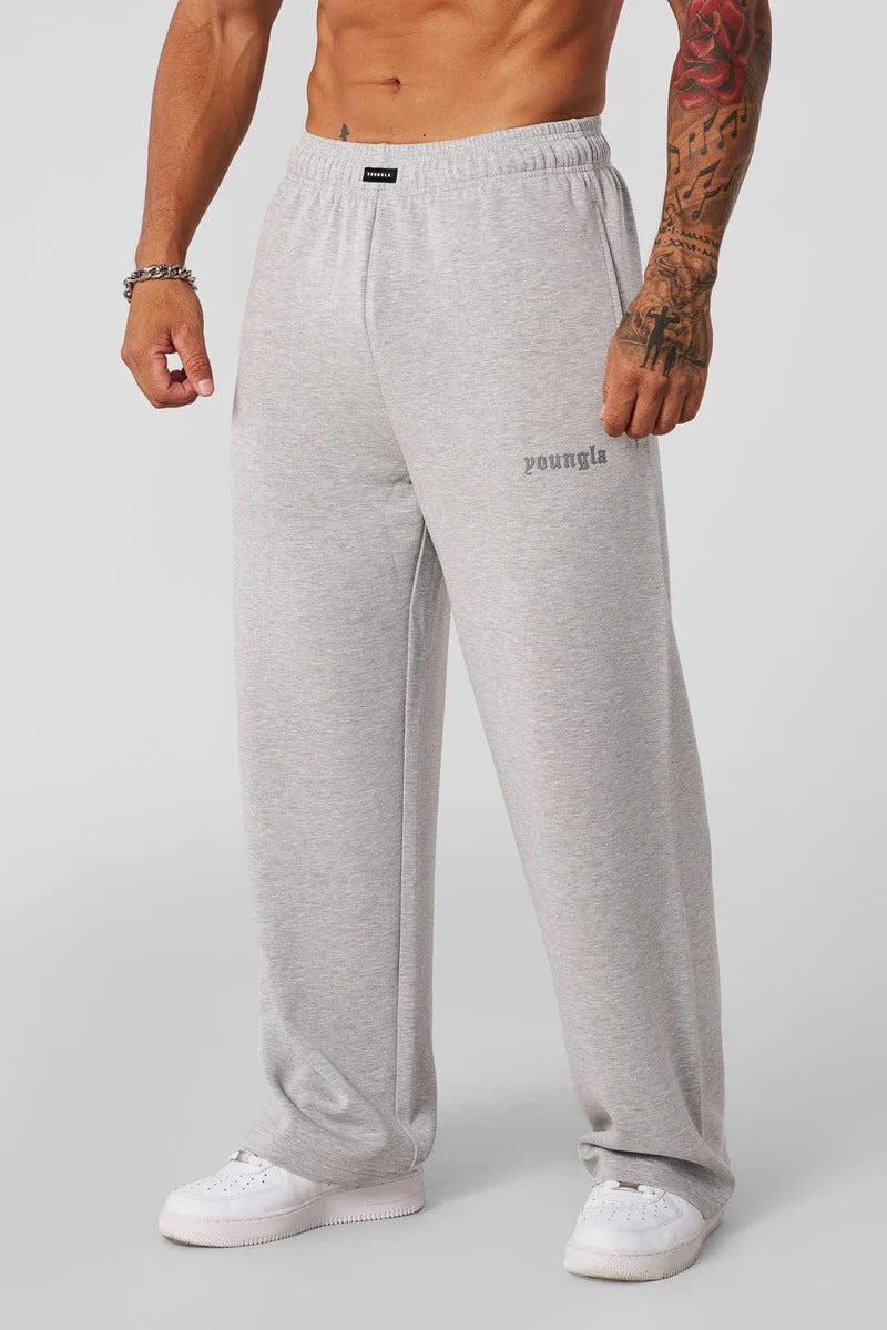 YOUNGLA 2141 Soft AF No Cuff Sweats