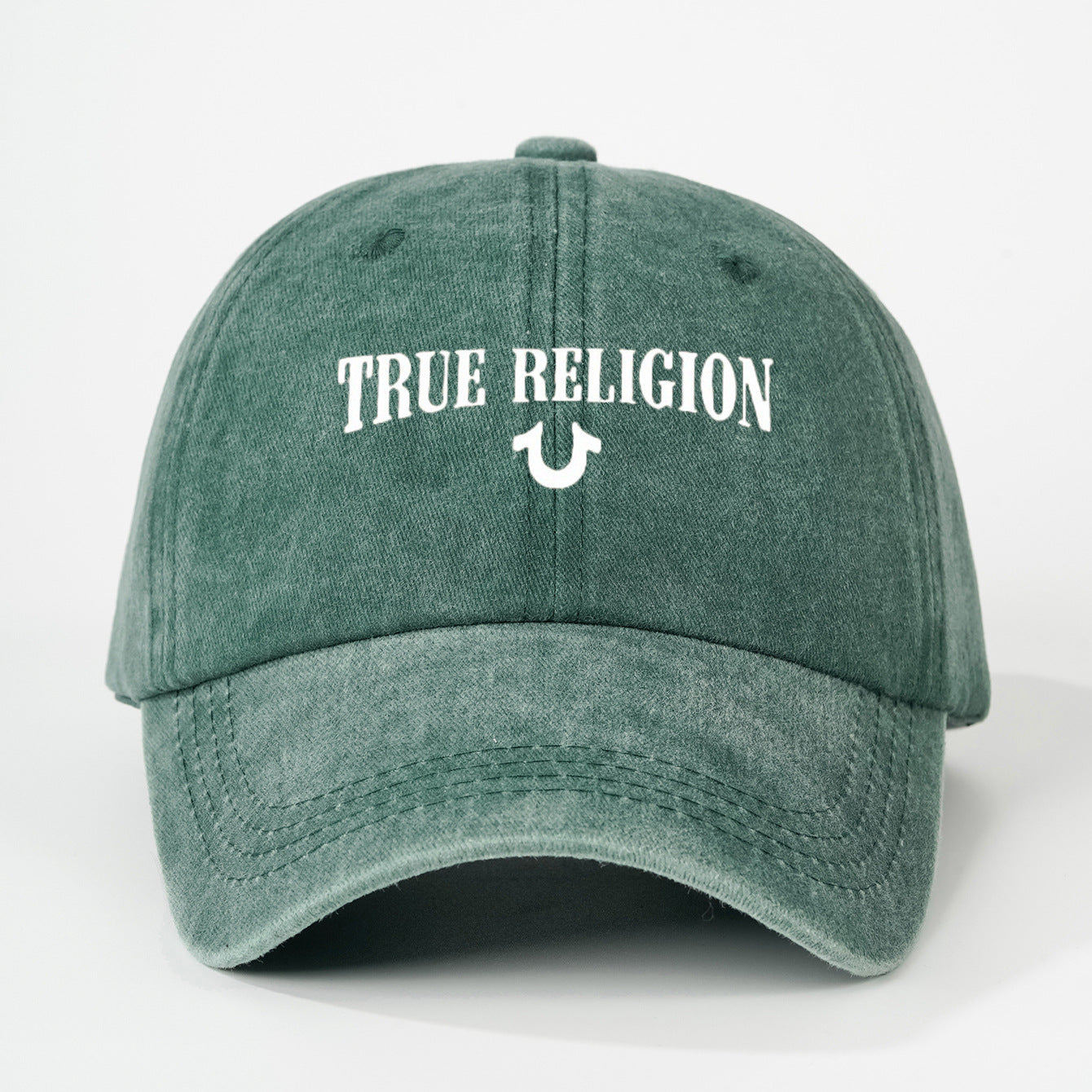 Vintage Washed True Religion Horseshoe Dad Hat