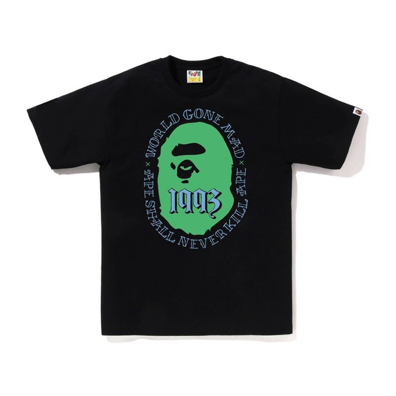 Bape Ape Head Shark Koi Fuji Graphic Oversized Tee Streetwear Unisex