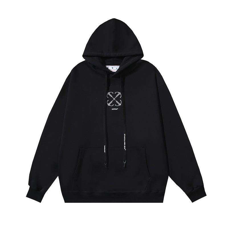 OFF-WHITE Caravaggio Angel Hoodie Heavyweight Streetwear Unisex