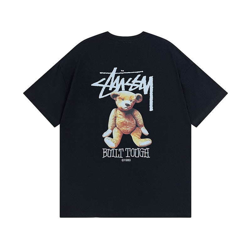Stussy Dice 8 Ball Logo Print Oversized Tee Multi‑Style