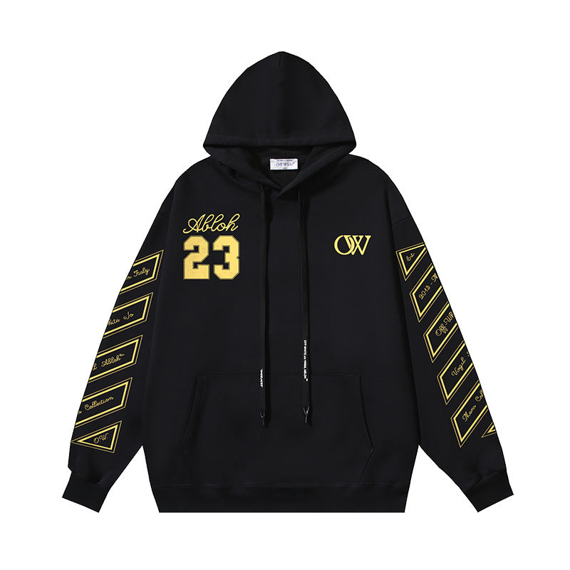 OFF-WHITE Caravaggio Angel Hoodie Heavyweight Streetwear Unisex