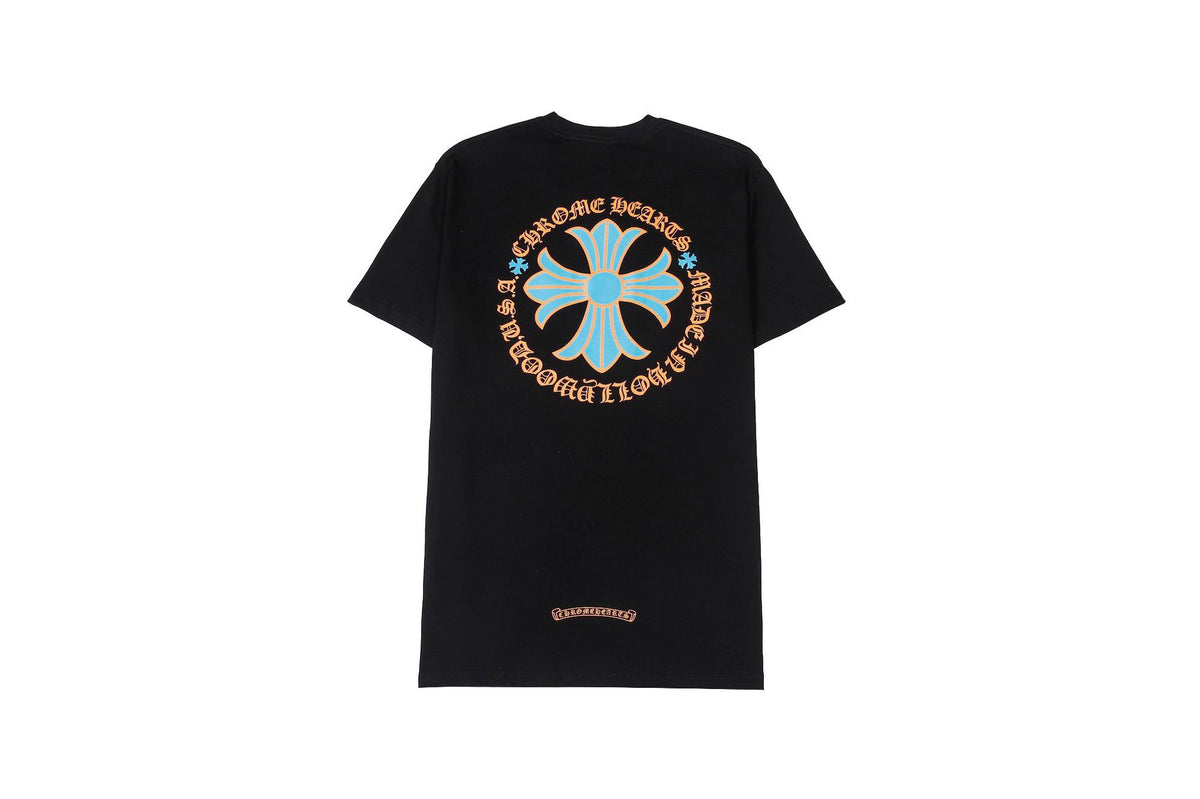 Chrome Hearts Sanskrit Cross Horseshoe Graphic Tee Multi‑Style