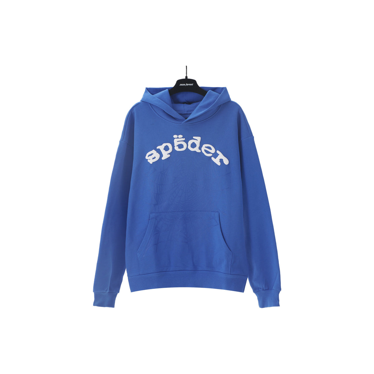 Sp5der Foam Print Spider Web Hoodie Sweatshirt Jogger Pants Set