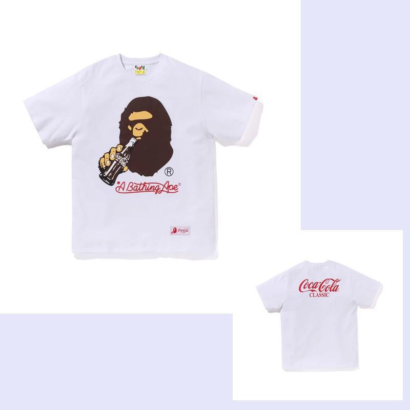 Bape Camo Ape Head Print Graphic Short Sleeve Tee Streetwear Unisex