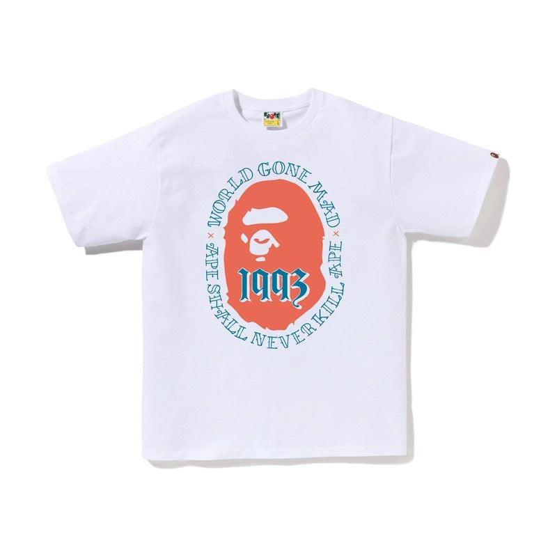 Bape Ape Head Shark Koi Fuji Graphic Oversized Tee Streetwear Unisex