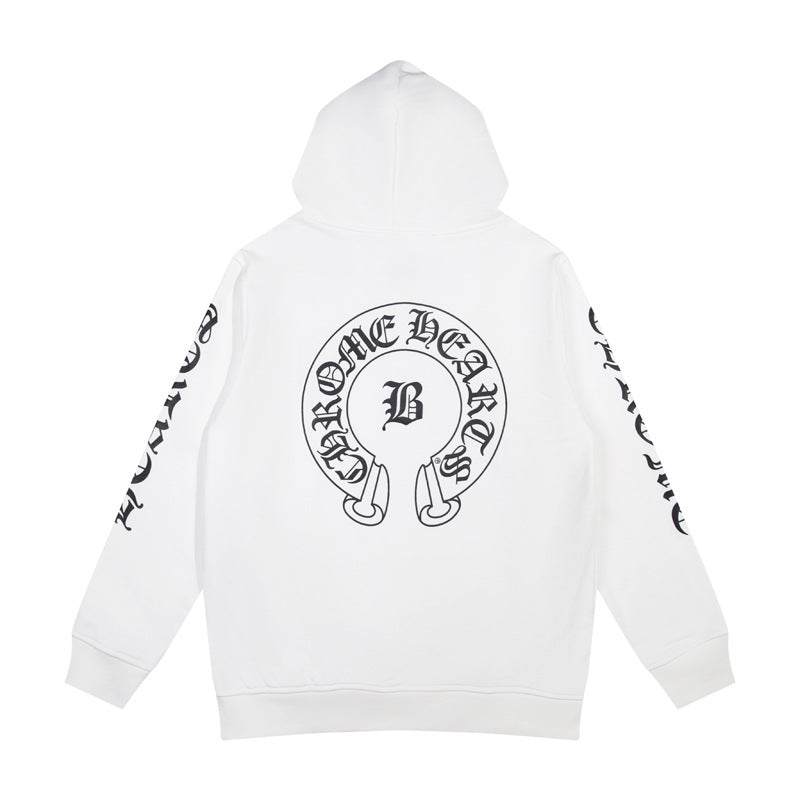 Chrome Hearts Multi‑Cross Graphic Oversized Hoodie Streetwear Unisex