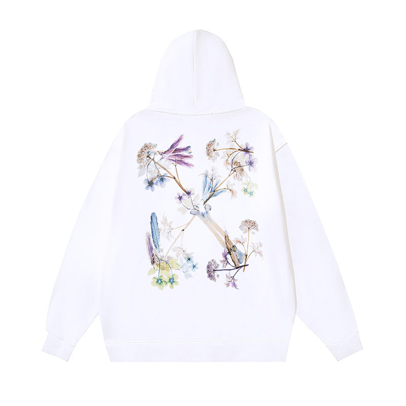 OFF-WHITE Caravaggio Angel Hoodie Heavyweight Streetwear Unisex
