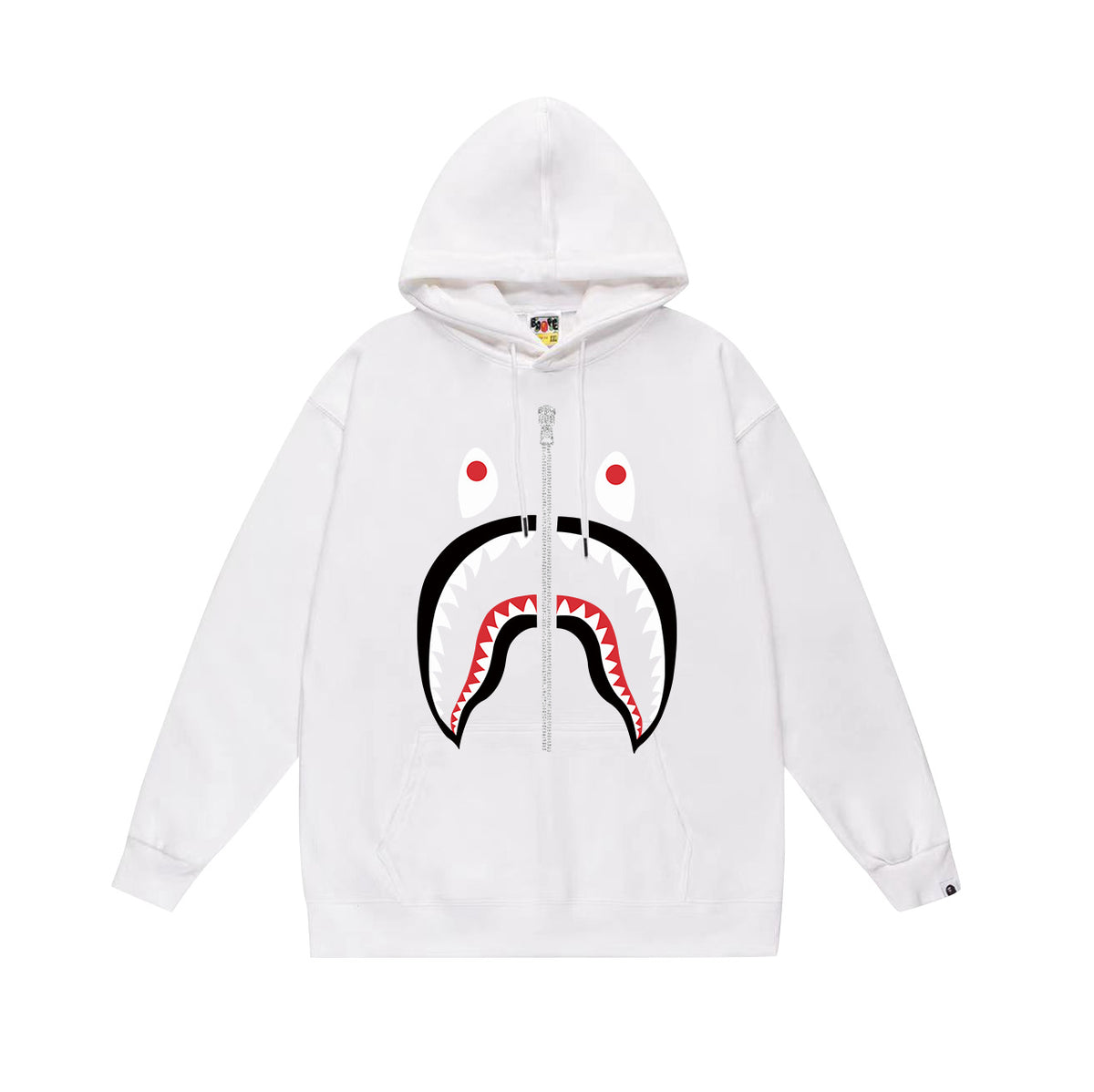 Bape Camo Ape Head Graphic Vintage Washed Oversized Hoodie Streetwear