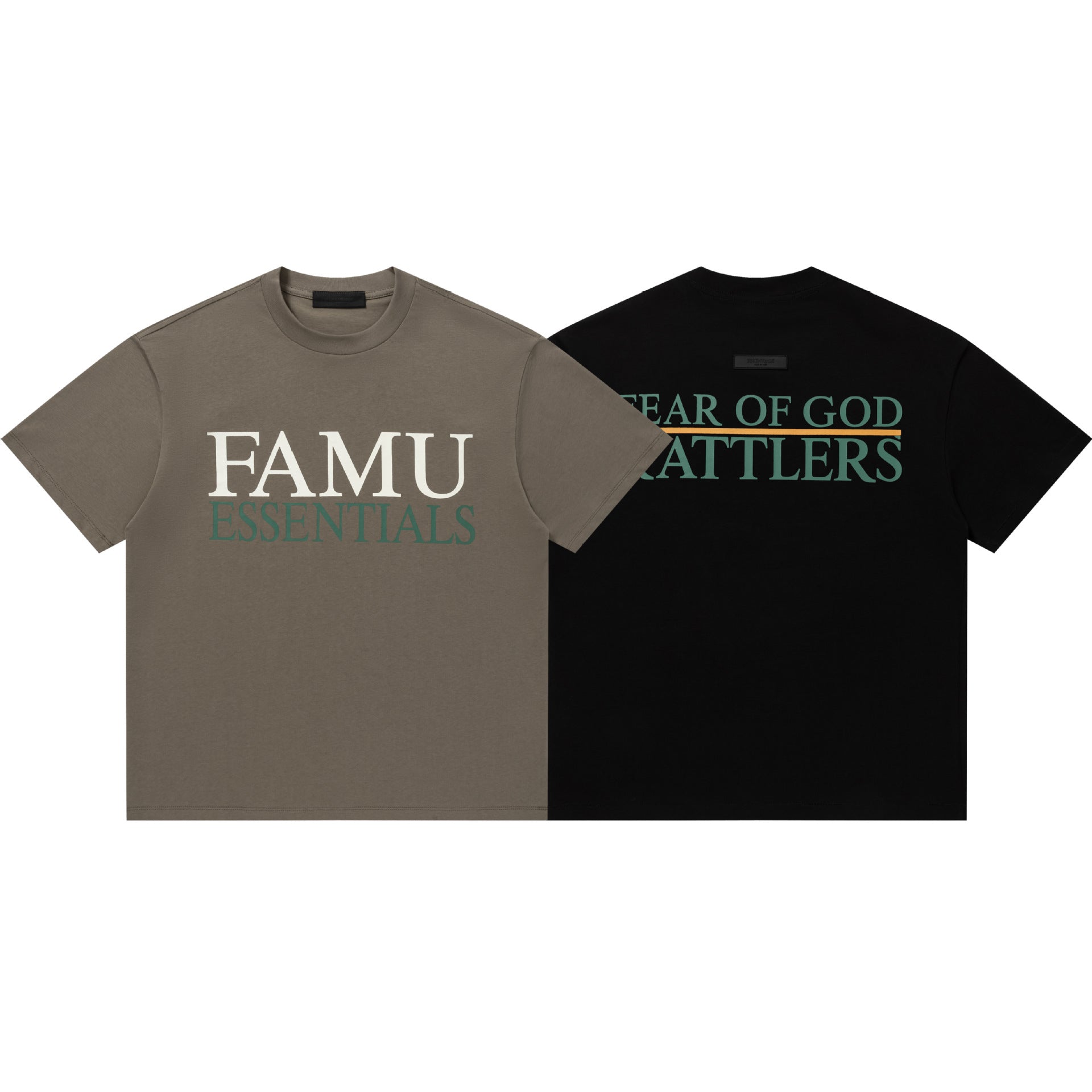 Fear Of God Essentials Letter Series Crew Neck Short Sleeve T Shirt