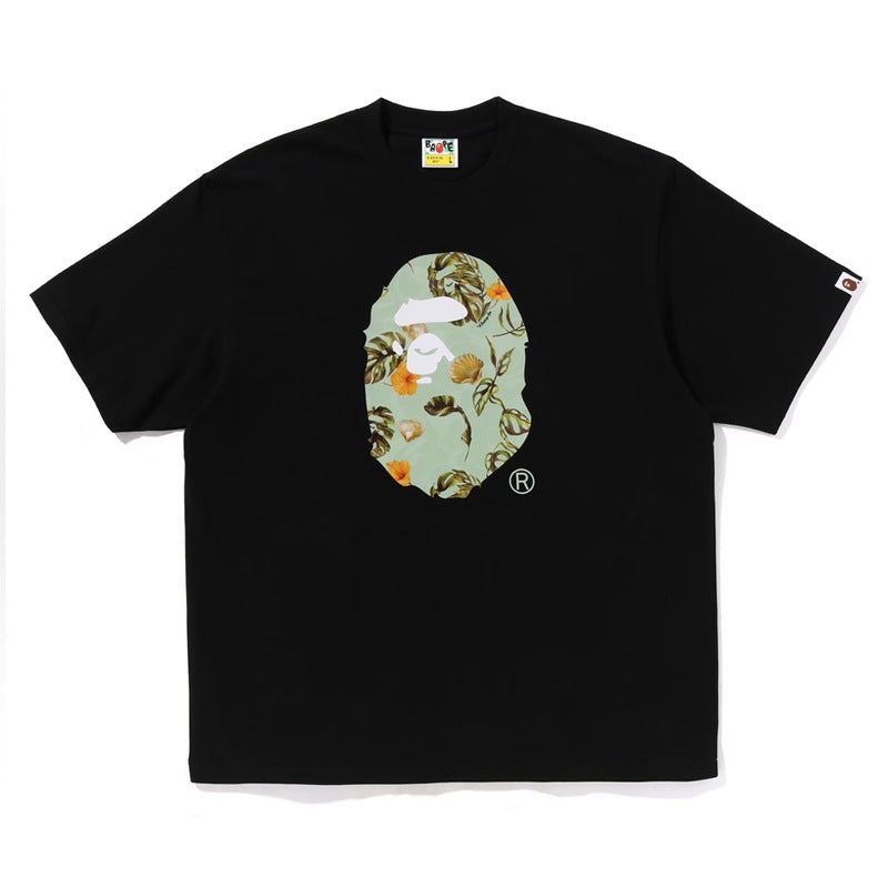 Bape Ape Head Graphic Short Sleeve Tee Streetwear Unisex