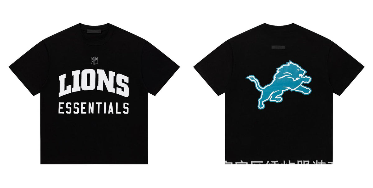 Fear Of God Essentials Letter Series Crew Neck Short Sleeve T Shirt