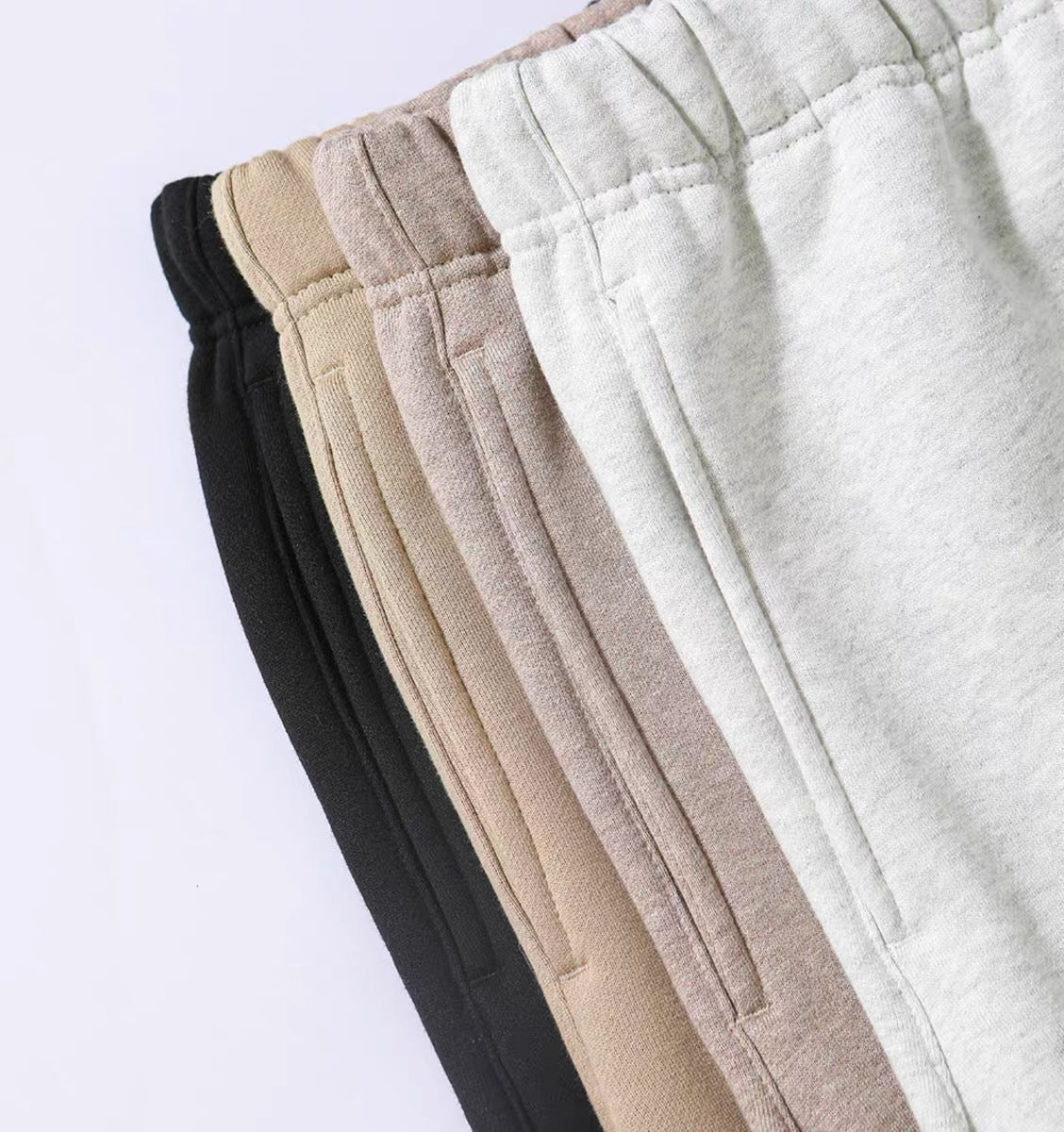 Essentials Rubber Print Small Letter Streetwear Drawstring Jogger Pants