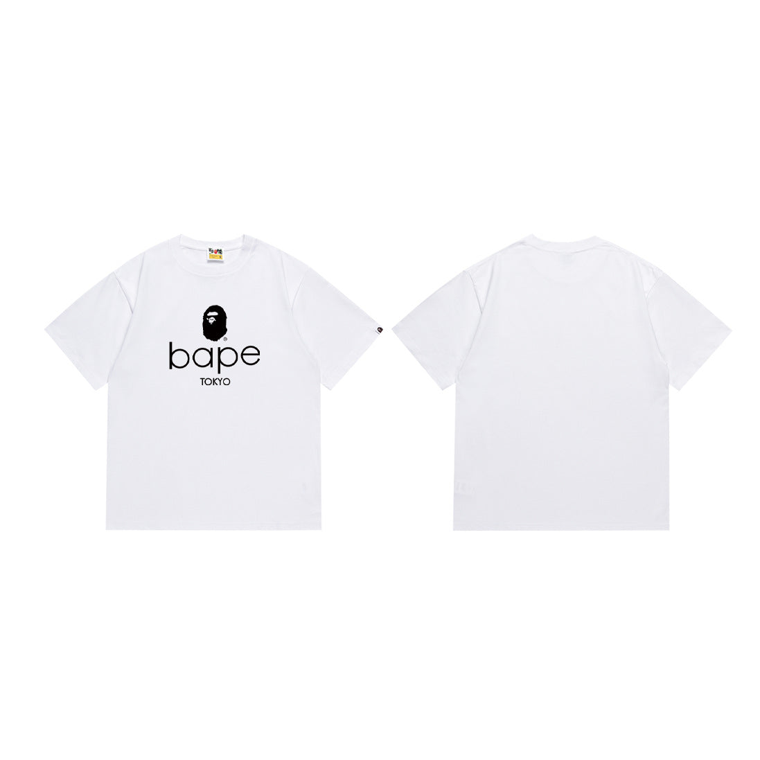Bape Camo Ape‑Head Graphic Oversized Tee Streetwear Unisex