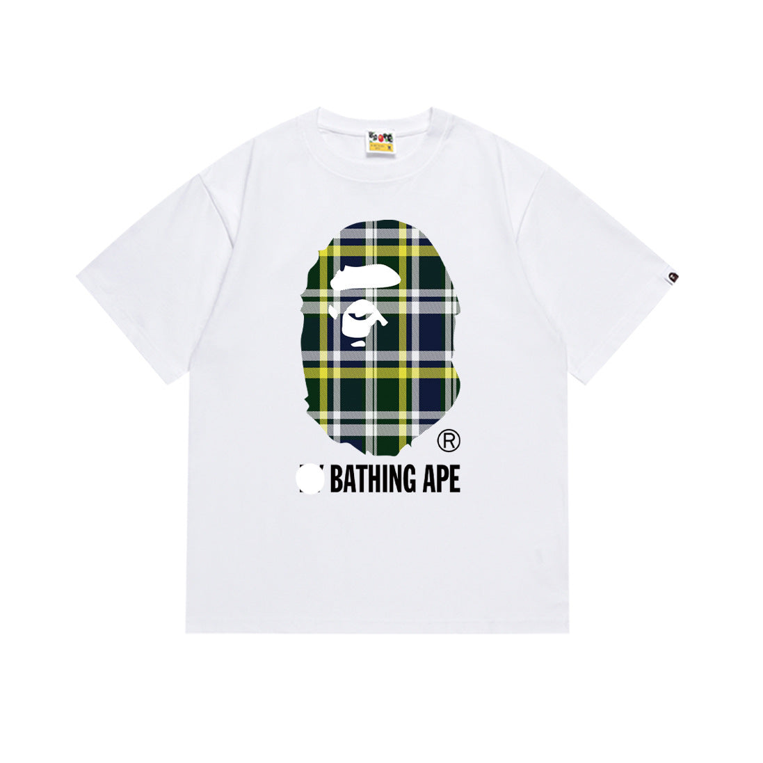 BAPE Camo Ape Head Graphic Print Short Sleeve Tee Streetwear Unisex