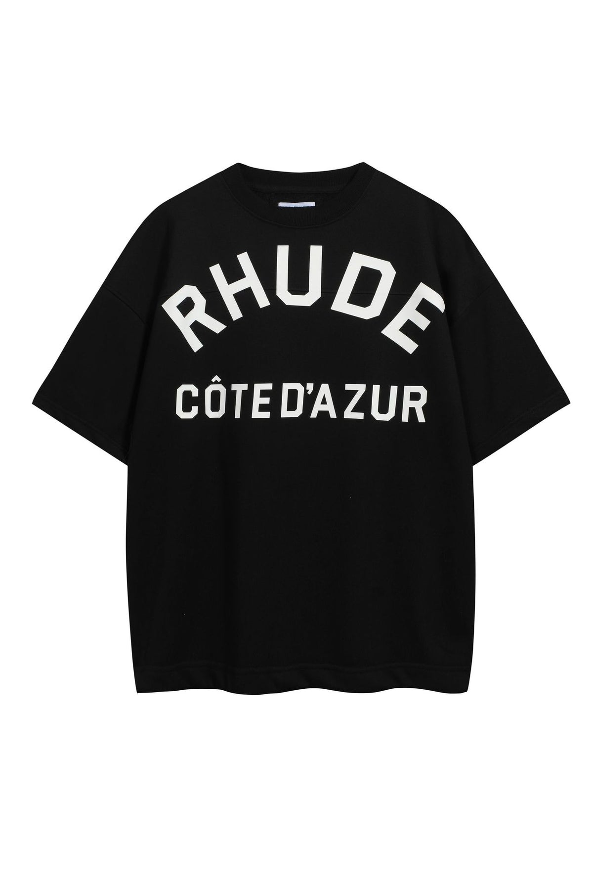 Rhude Vintage Sunset Coconut Tree Graphic Oversized Tee Streetwear
