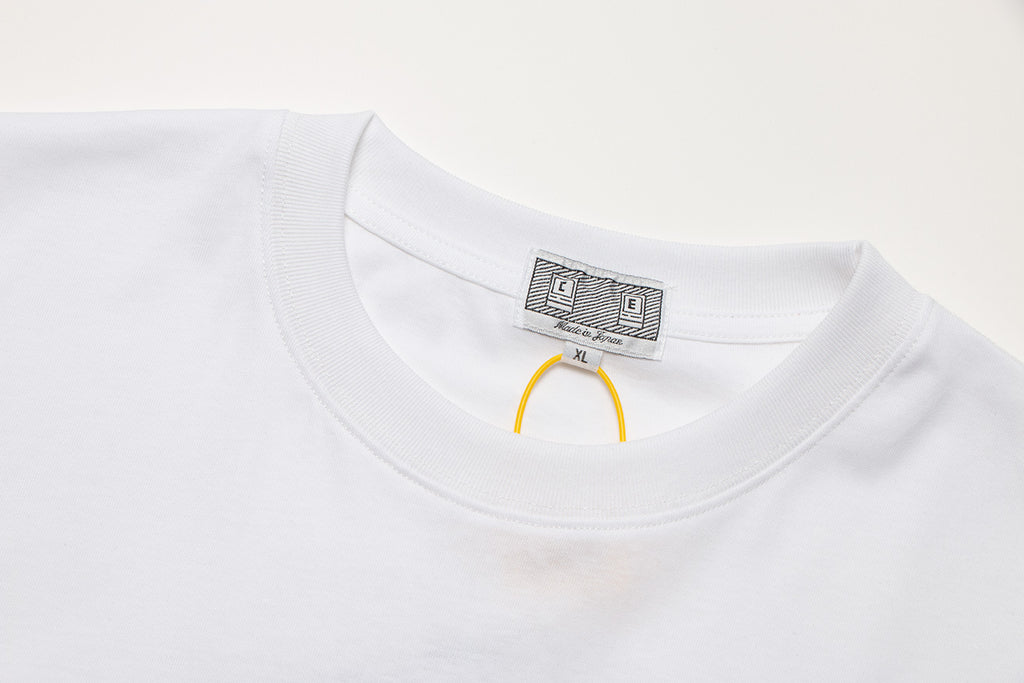 Cav Empt Letter Embroidery Crew Neck Short Sleeve T Shirt Unisex