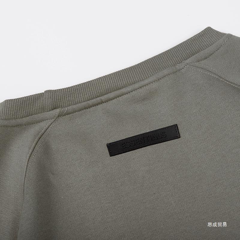 Fear of God ESSENTIALS Small Logo Crewneck Sweatshirt Chest & Sleeve