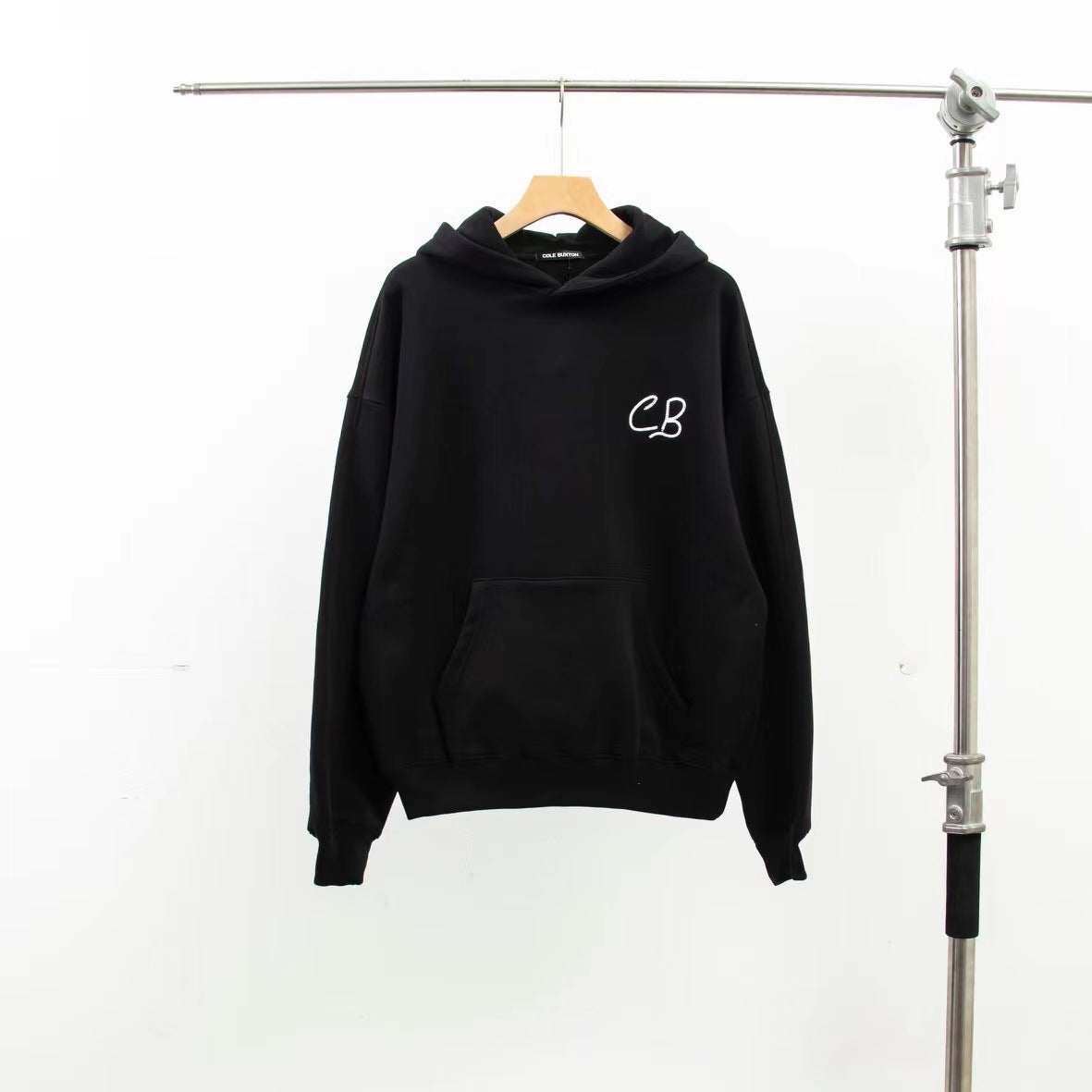 Cole Buxton Logo Hoodie Men Oversized Casual Streetwear Pullover